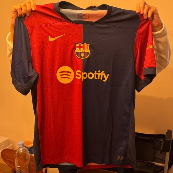 NWOT Nike Blue and Red Men's Jersey - Picture 2 of 3